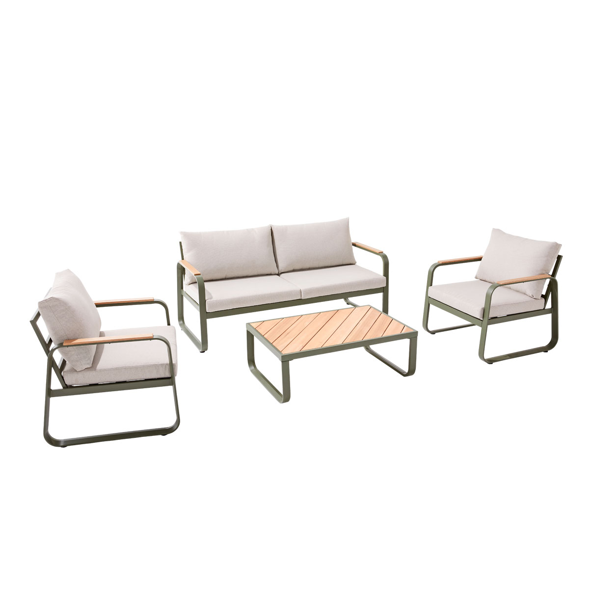 Haveson Loungegarnitur Kopenhagen inkl Kissen-Set