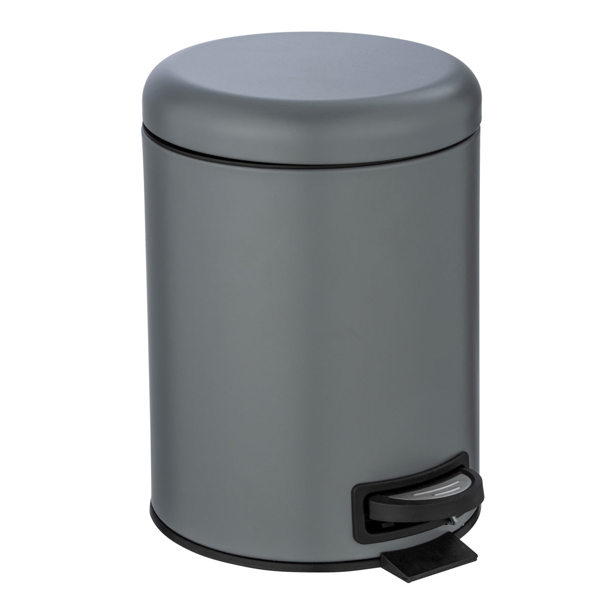 Wenko  Kosmetik-Treteimer Leman Grau 5 L