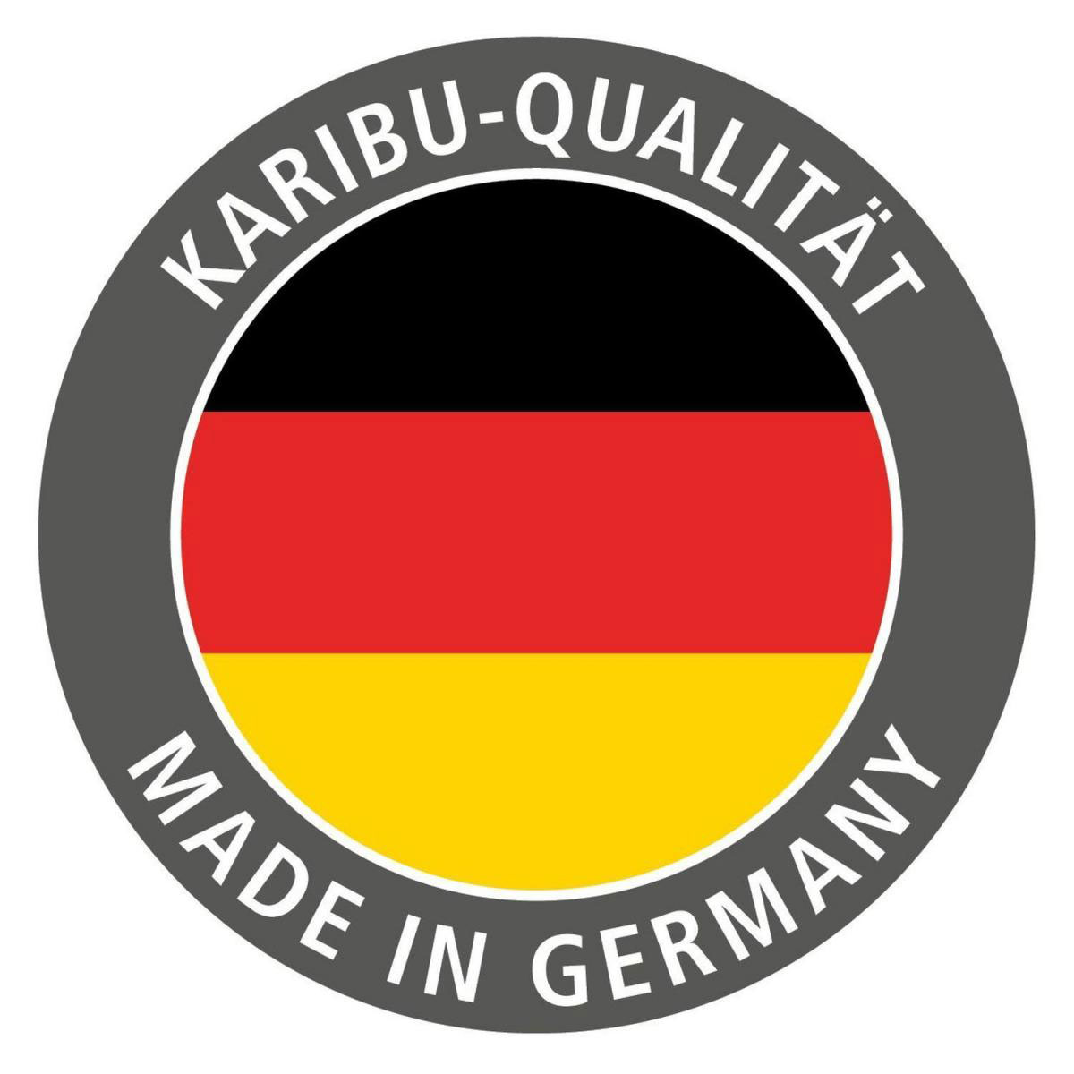 Karibu Sauna Fanja Fronteinstieg ohne Ofen kein Kranz Klarglas-Tür Bild 8