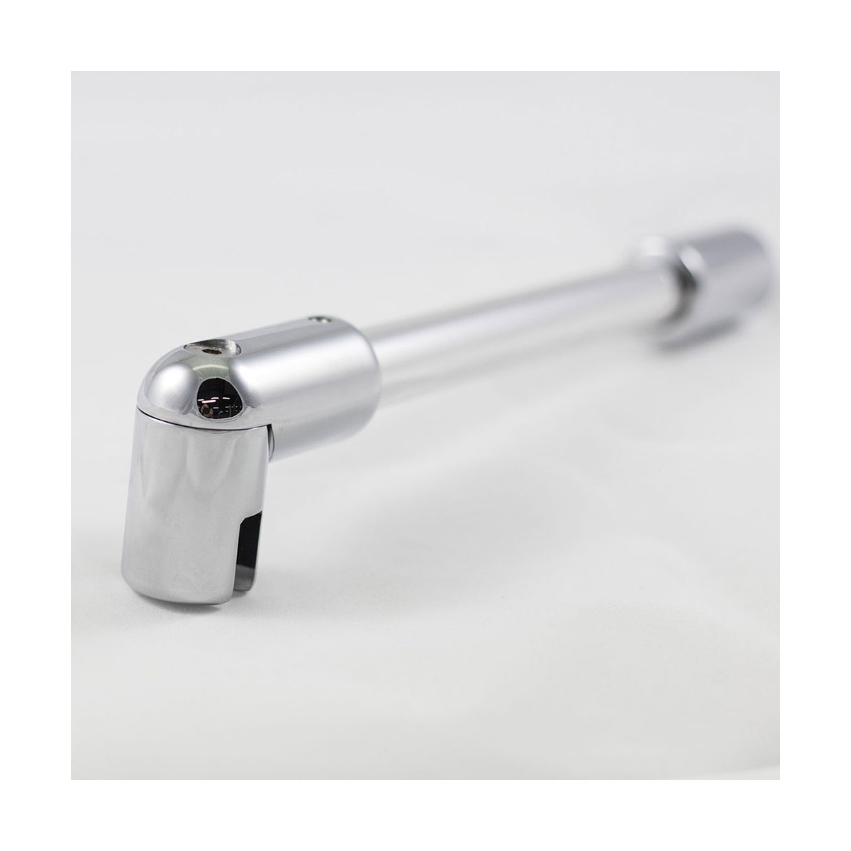 Breuer  Duschwand Entra mit beweglichem Element über Eck Anschlag rechts schwarz matt Intima 1400 mm Bild 3