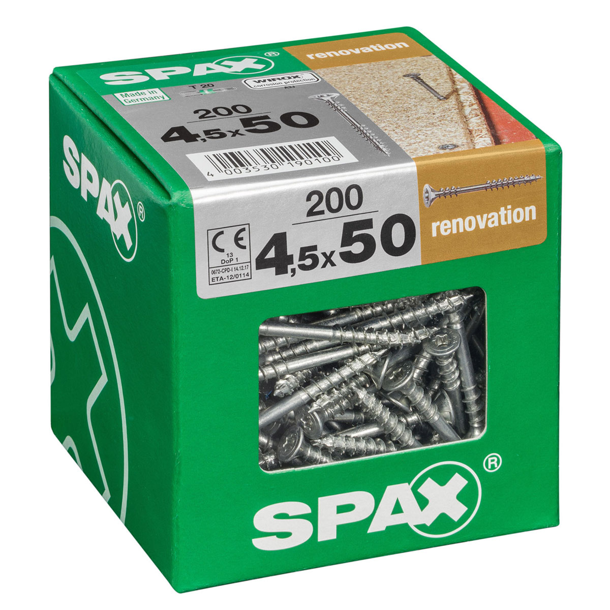 Spax Verlegeschraube WIROX Senkkopf Bild 2