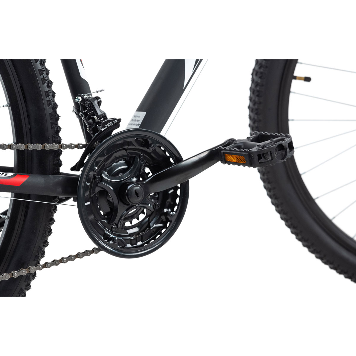 Mountainbike „Xtinct“, Hardtail, 29 Zoll, 50 cm, schwarz-rot