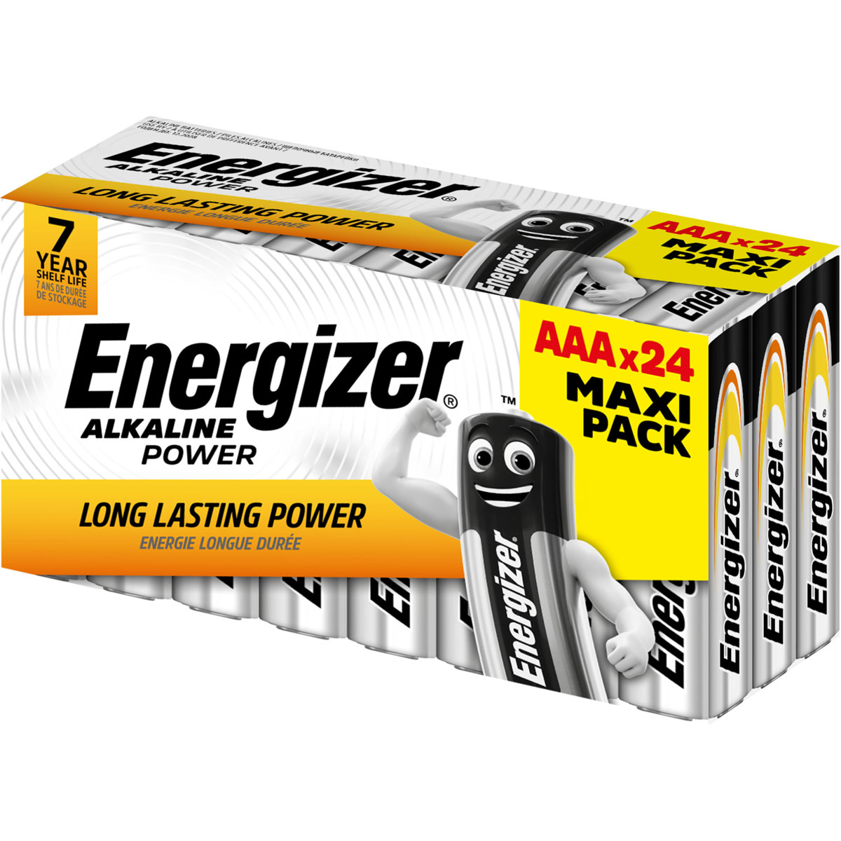 Energizer AAA-Batterie Alkaline Power Maxi-Pack 24 Stk.