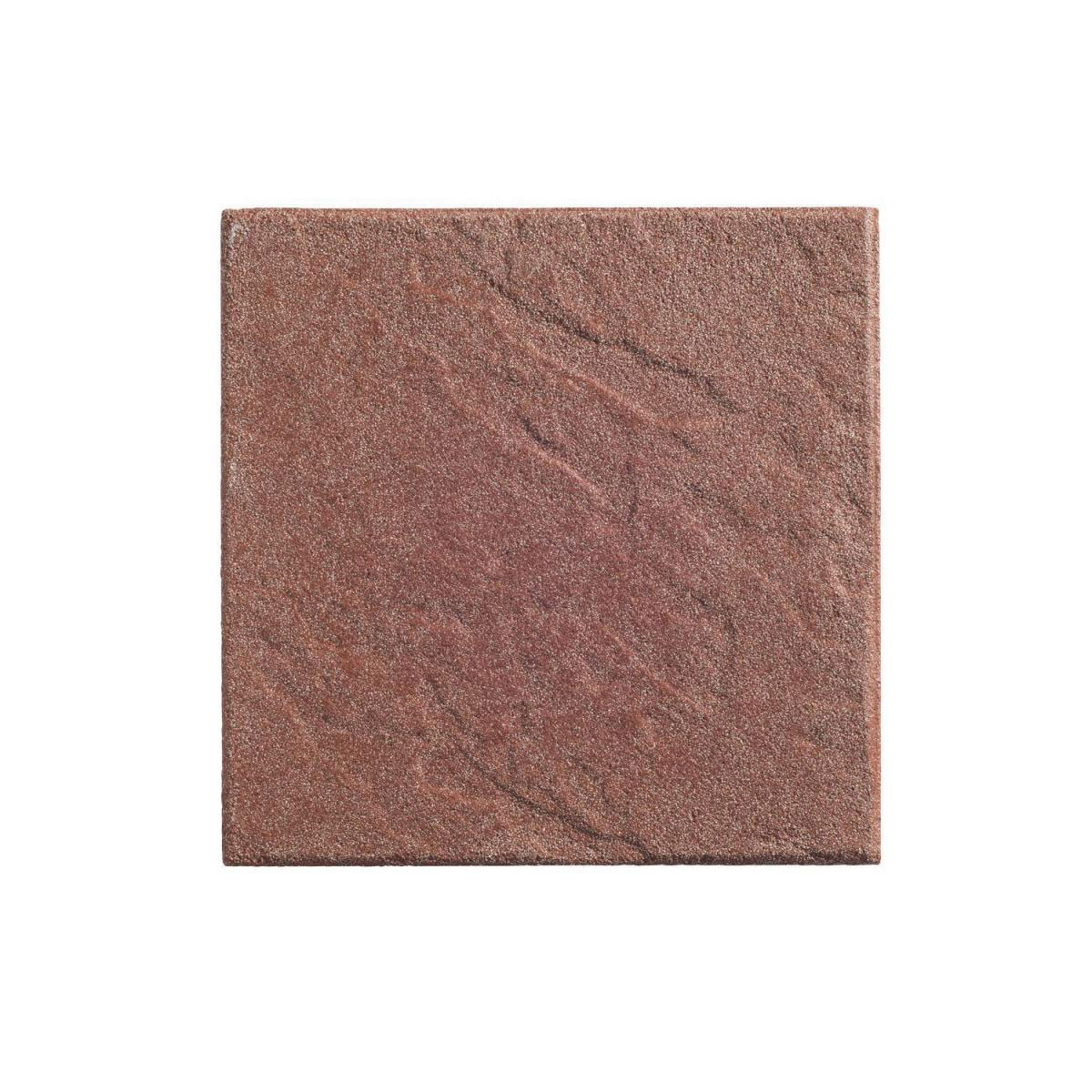 Diephaus  Terrassenplatte No 1 Structure 40 x 40 x 4 cm Rot