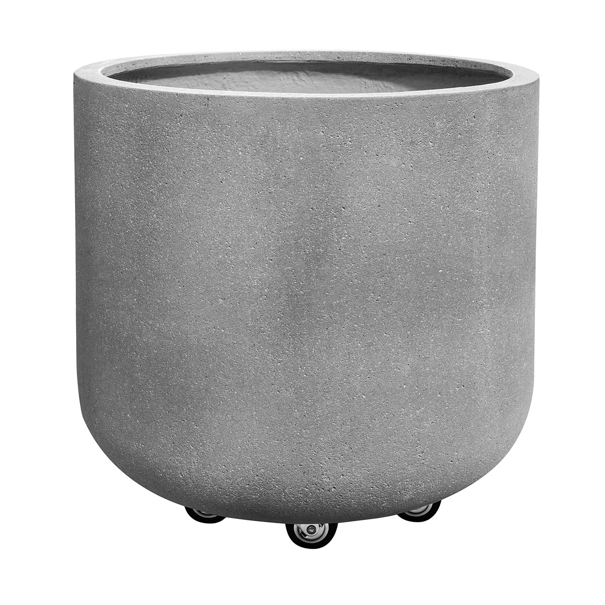 Haveson Pflanztopf Rollo L zementgrau