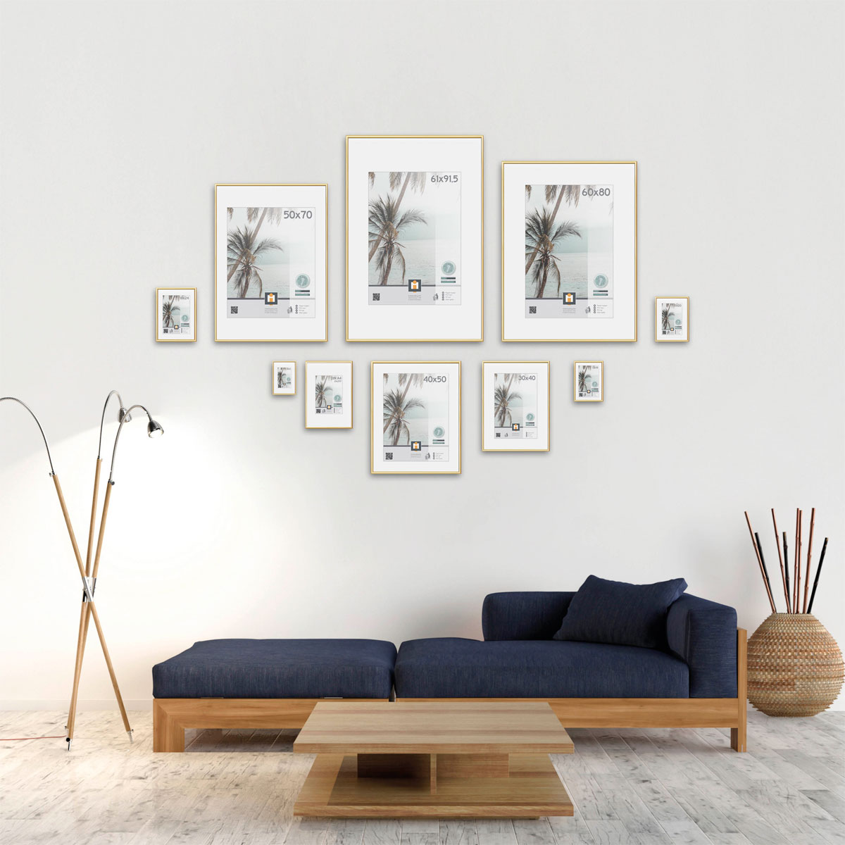 Bilderrahmen Kyoto 21x30 cm gold Bild 2