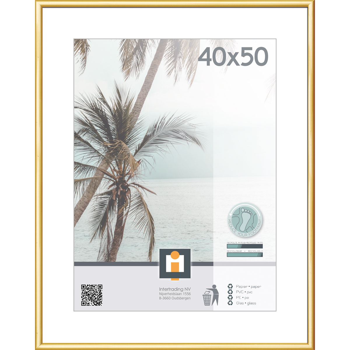 Bilderrahmen Kyoto 40x50 cm gold