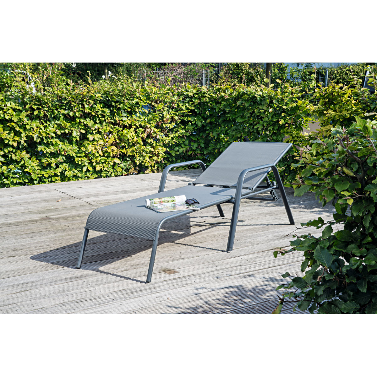 Haveson Stapelliege Atlanta anthrazit Bild 3