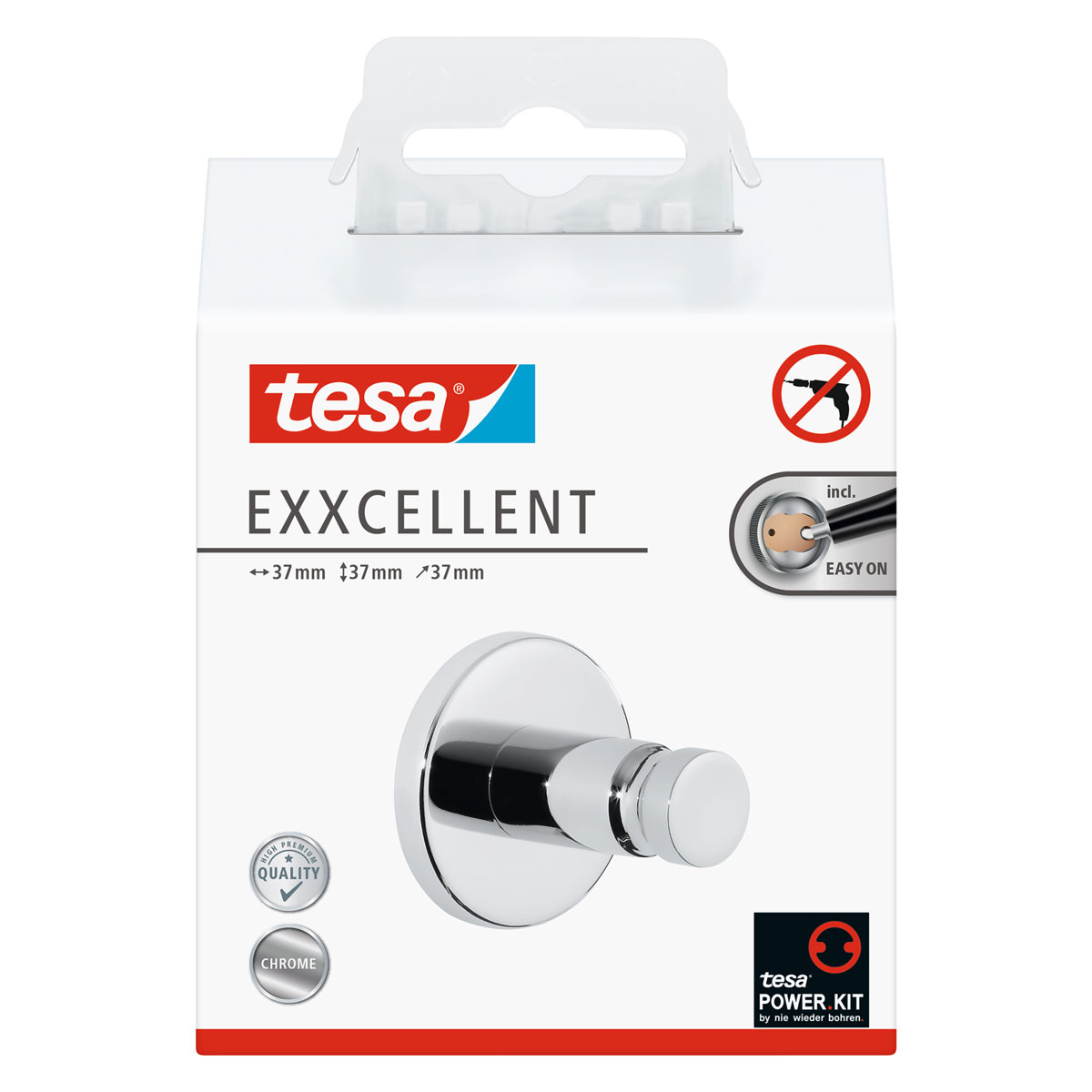 Tesa Handtuchhaken Exxcellent Bild 2