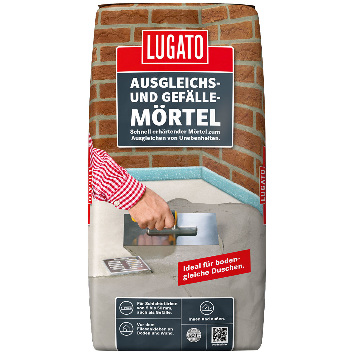 Lugato Ausgleichs- und Gefällemörtel 25kg