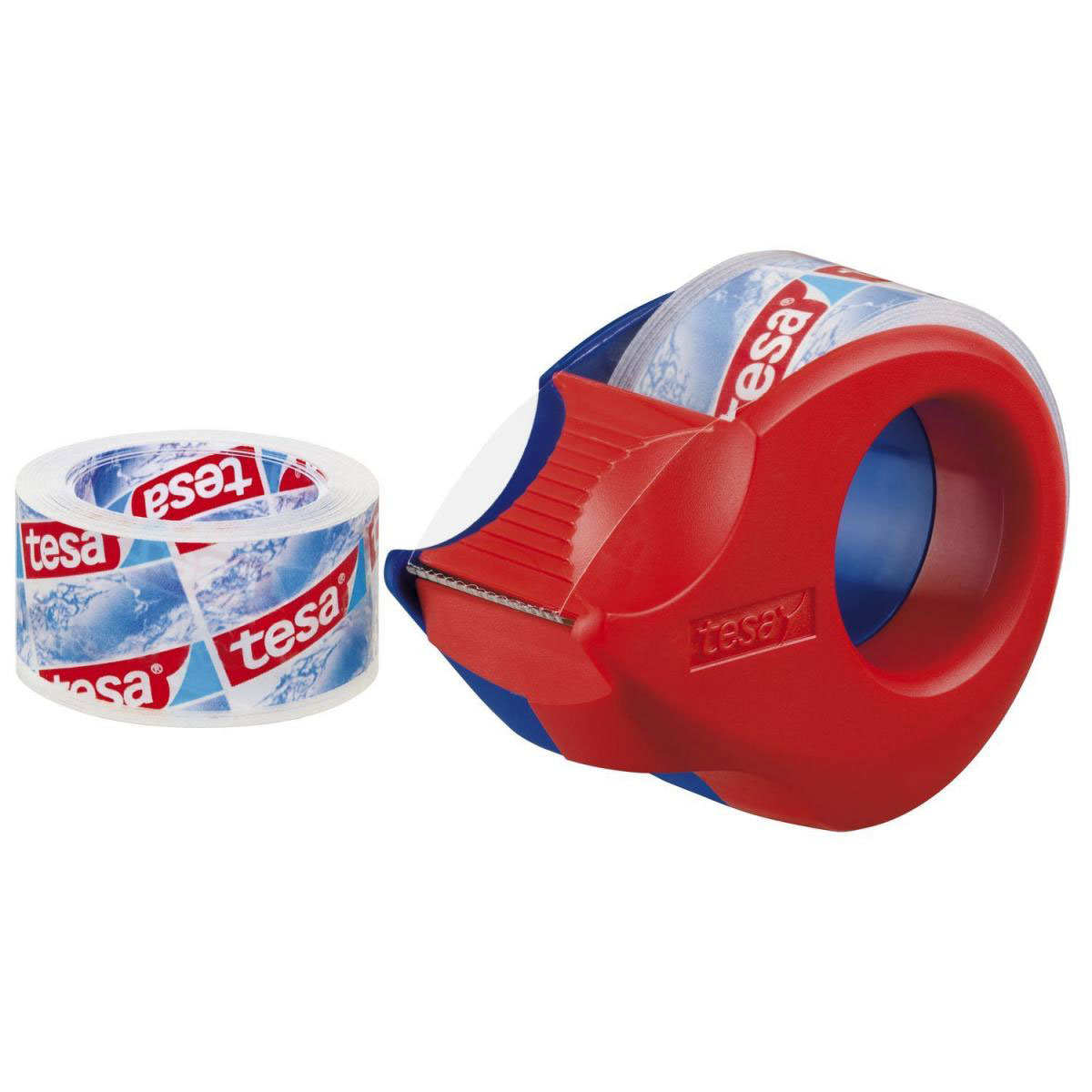 Tesa Abroller mit 2 Rollen kristall-klar Bild 2