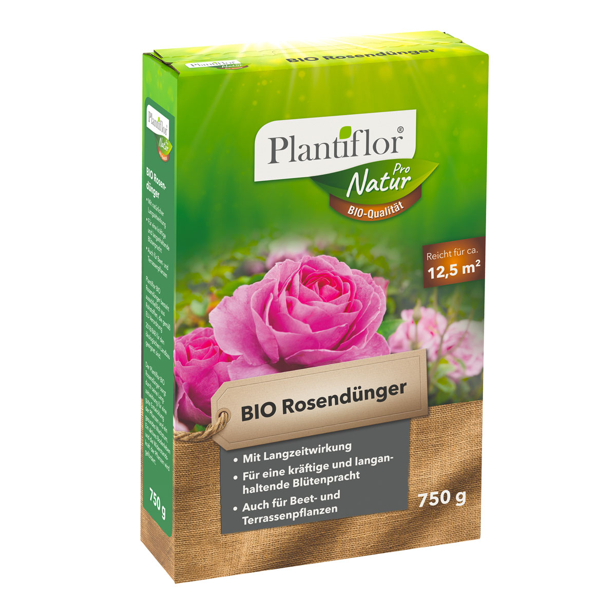 Plantiflor BIO Rosendünger 750 g
