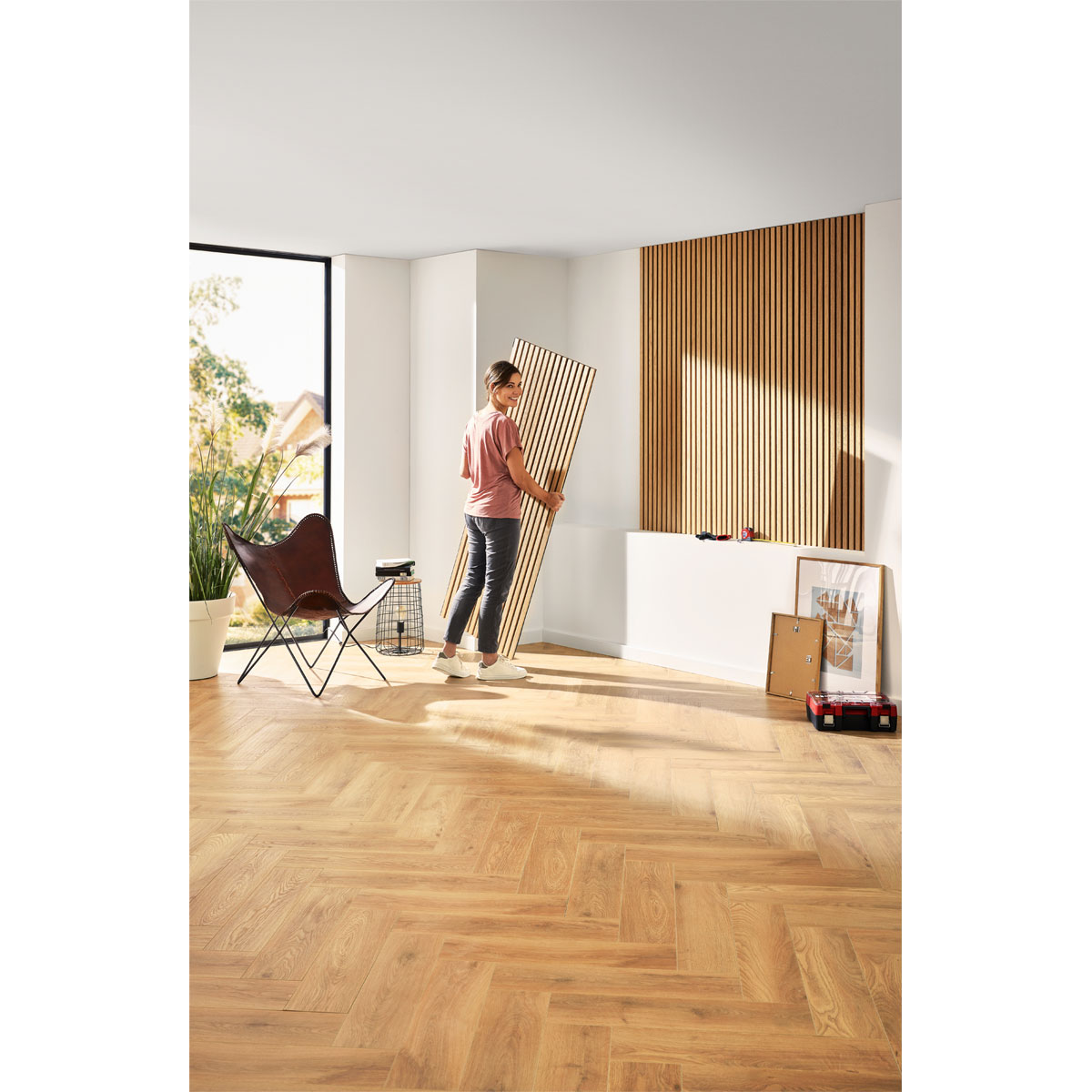 Specht Akustikpaneel Deluxe Eiche natur 250 x 60 cm Bild 2