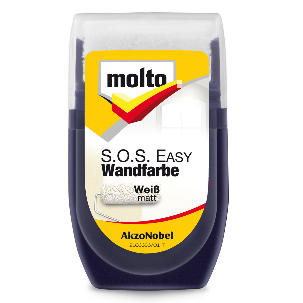 Wandfarbe „S.O.S. Easy“ Weiß, 30 ml