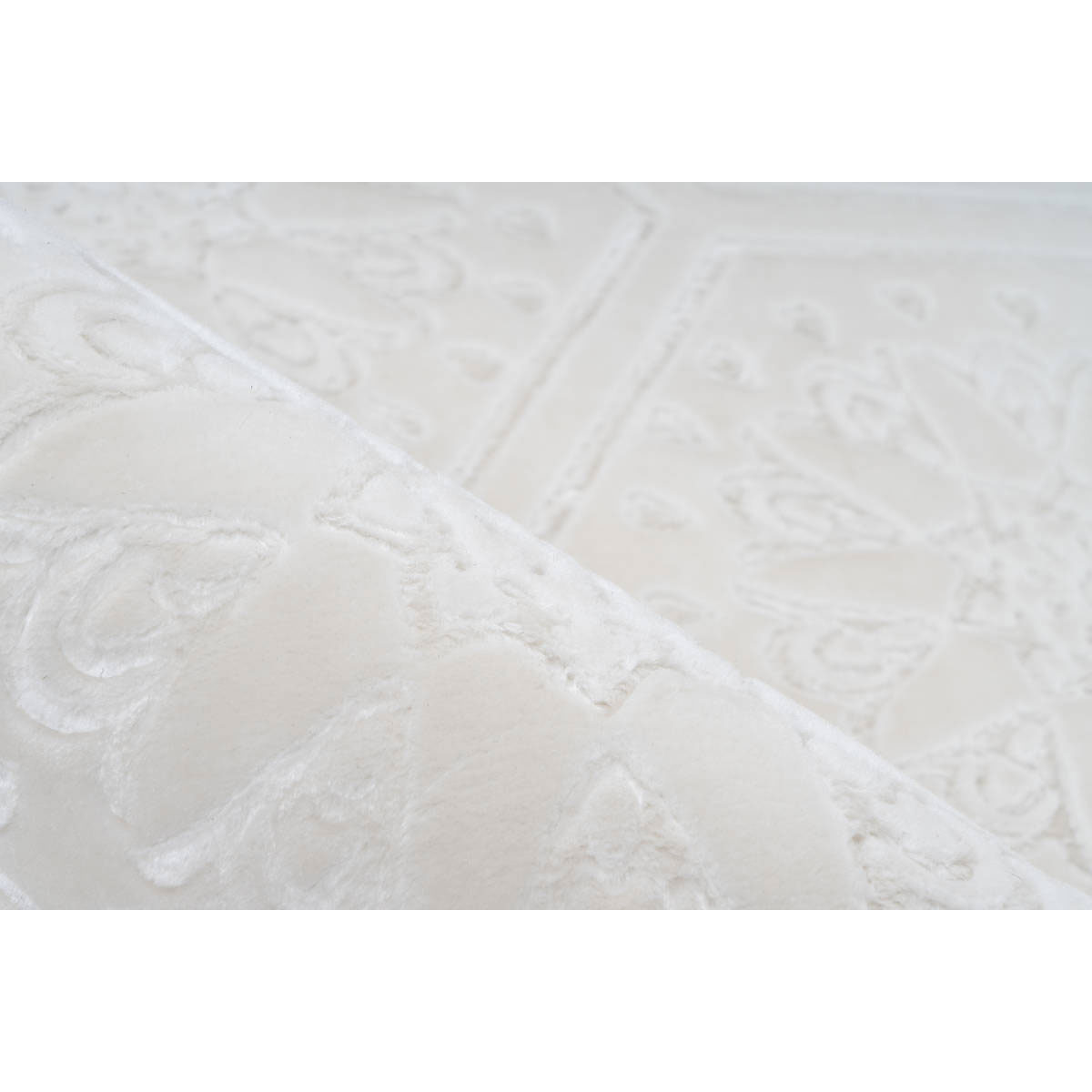 Hochflorteppich Monroe 200 weiß Bild 3