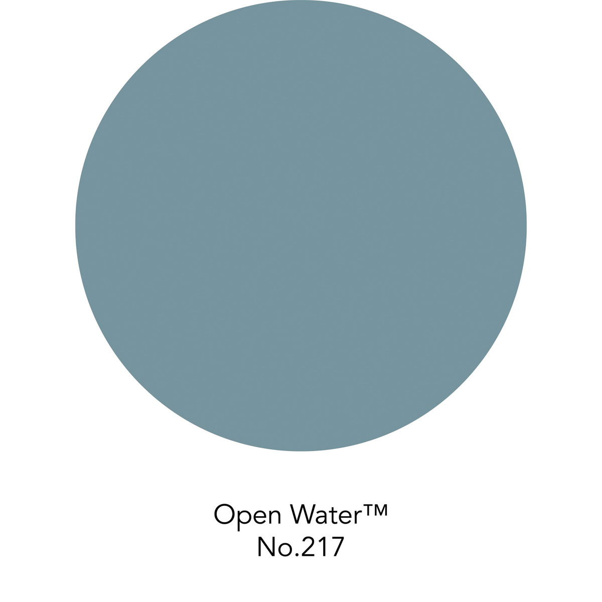 Wandfarbe „Open Water No. 217“ matt, 0,125 L