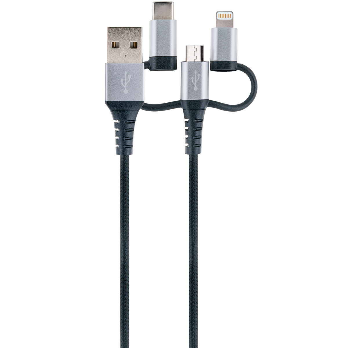 Schwaiger Universal-Ladekabel 3in1 1,5m Bild 2