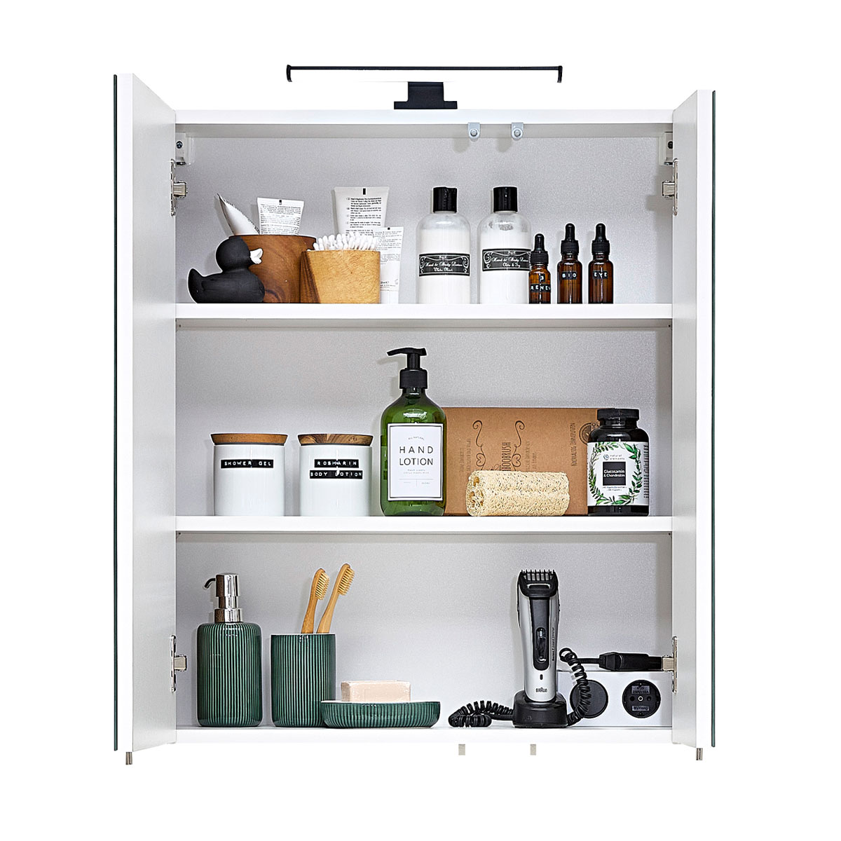 Pelipal Spiegelschrank Sophia 60 x 70 x 20 cm Bild 4