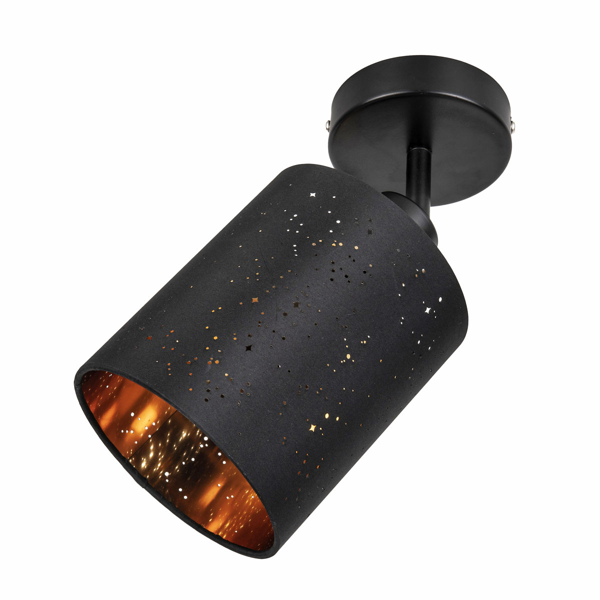 Flector Spotserie Kassandra schwarz-gold 1 flg. Bild 4