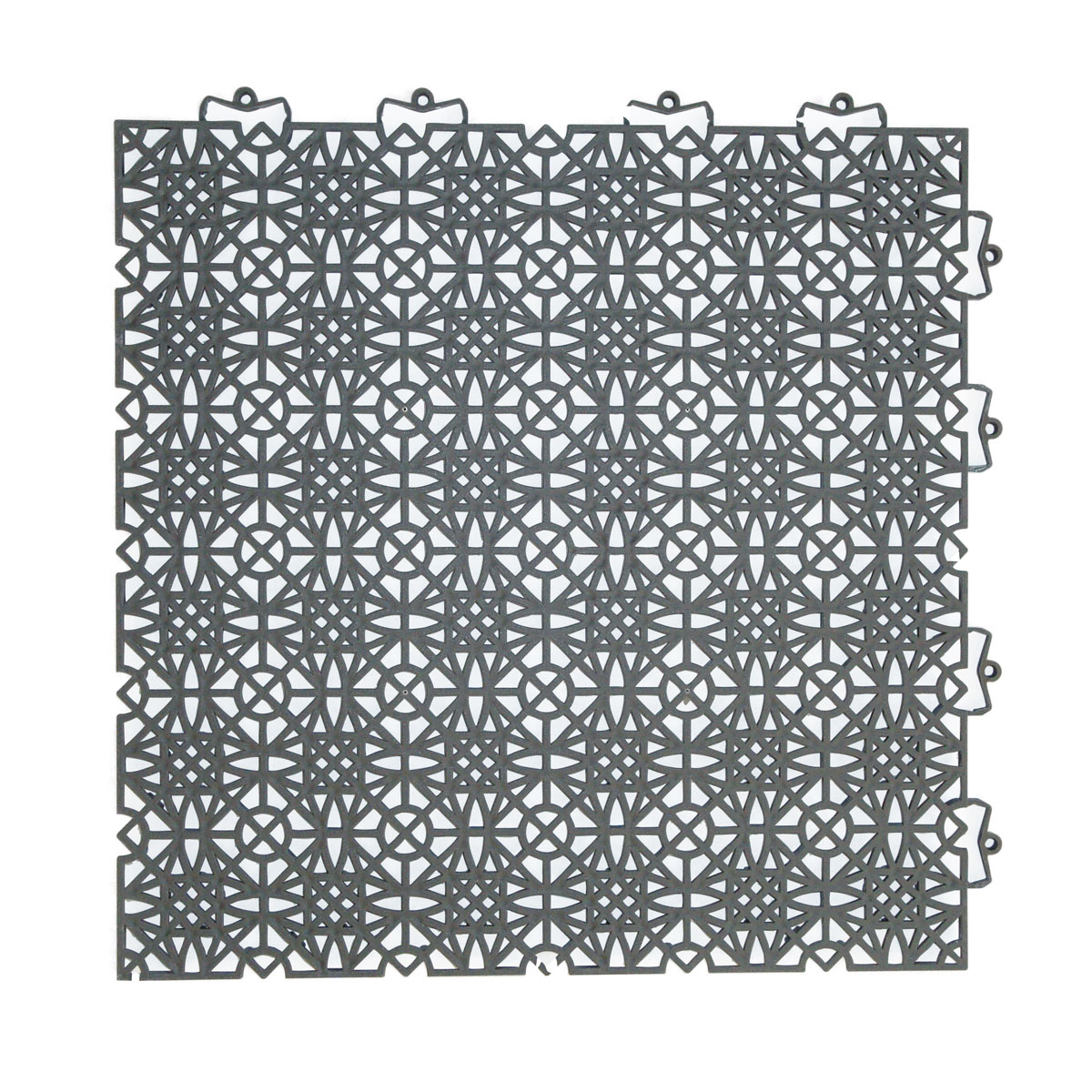 Kunststofffliese Terra Sol dunkelgrau 38 x 38 cm Bild 1