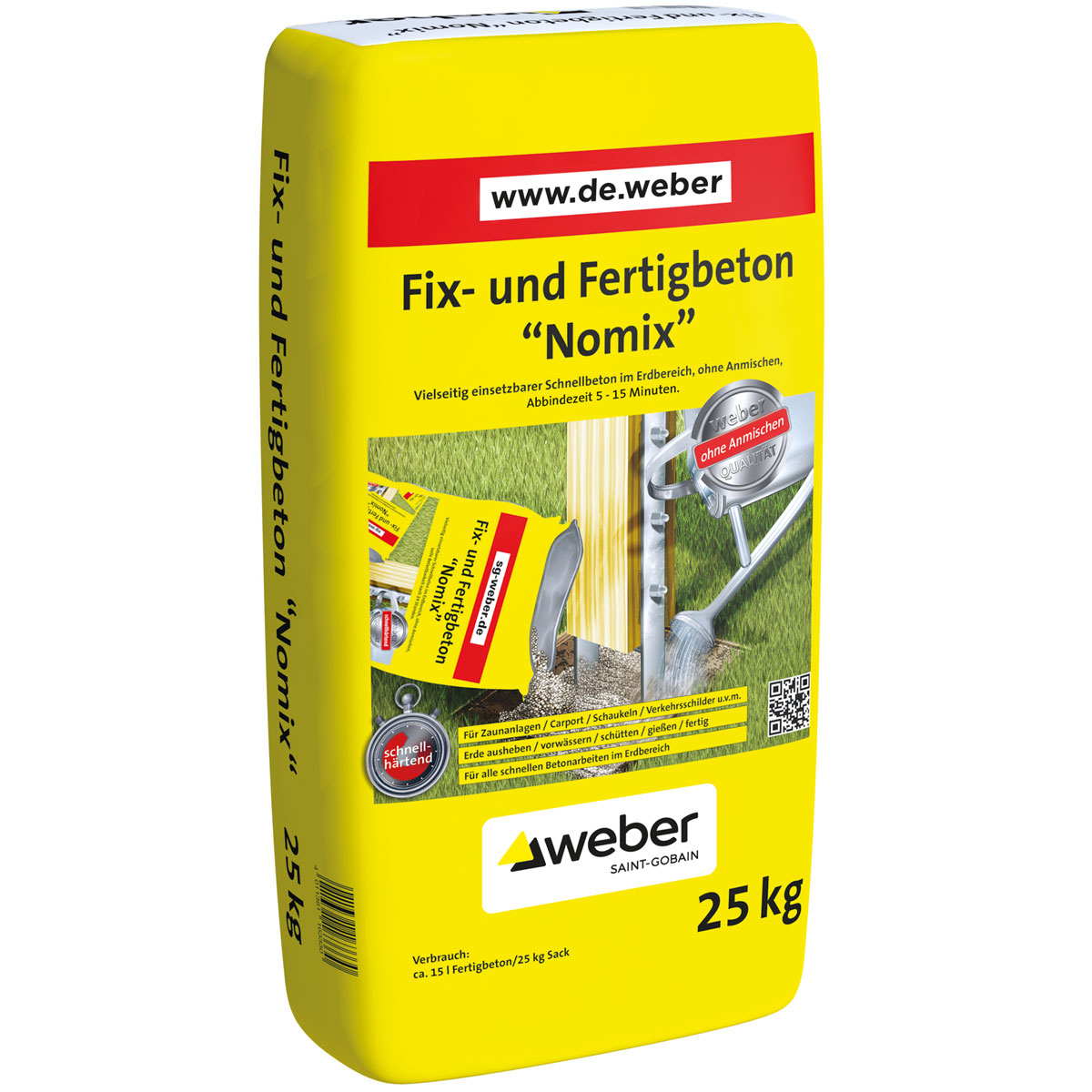 Weber  Fix und Fertigbeton Nomix 25 kg