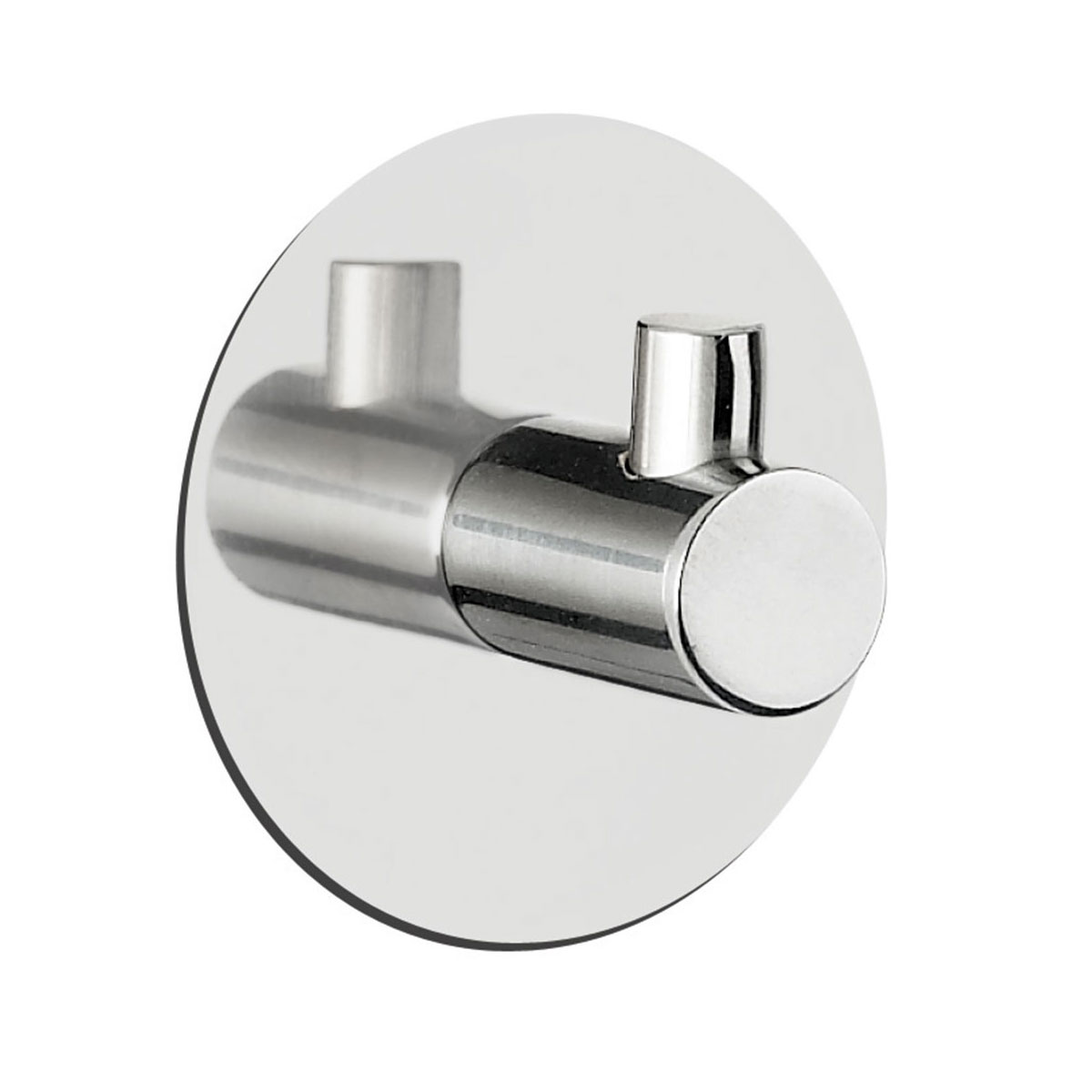 spirella Universalhaken Meti-Round aus Edelstahl glänzend