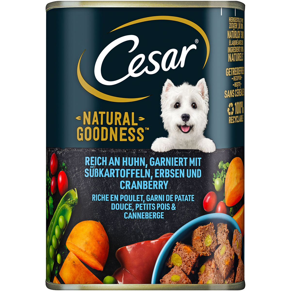 Cesar Nassfutter Natural Goodness Huhn 400 g