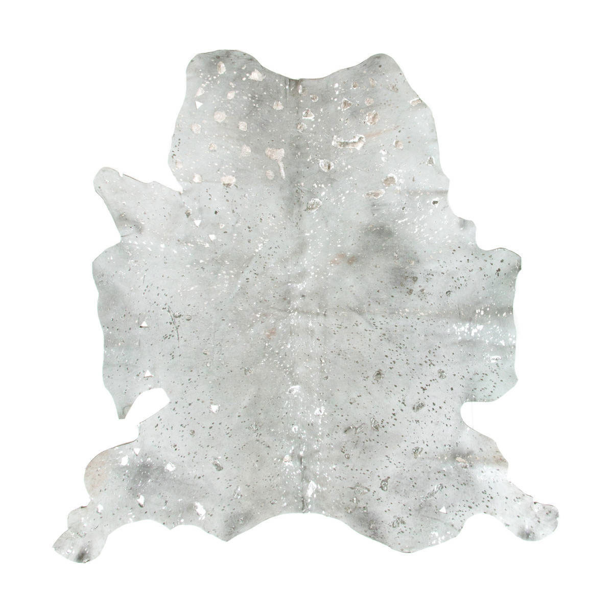 Rindlederteppich Fly 110 grau/silber Bild 1
