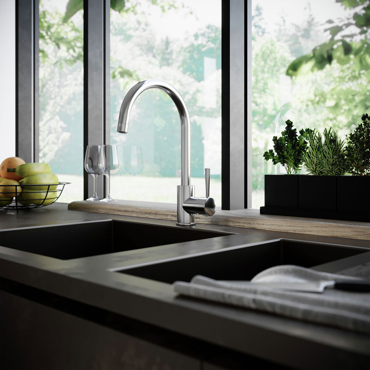 Lenz  Küchenarmatur MANA chrom Bild 2