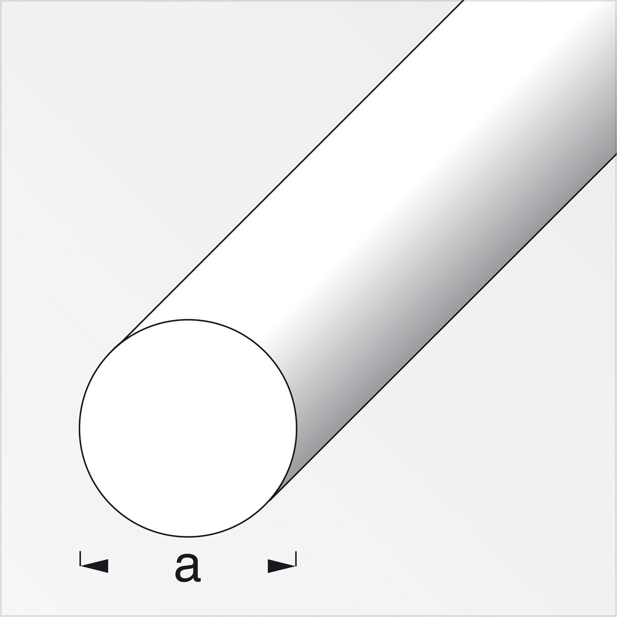 MyTool Rundstange 6 mm 2m silber Bild 2