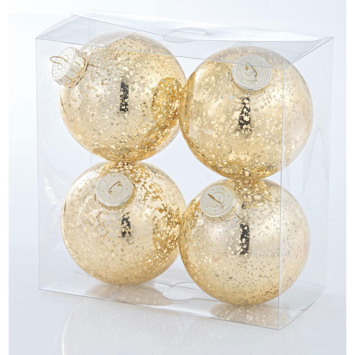 Ambientis Kugel-Set 4 Stück gold