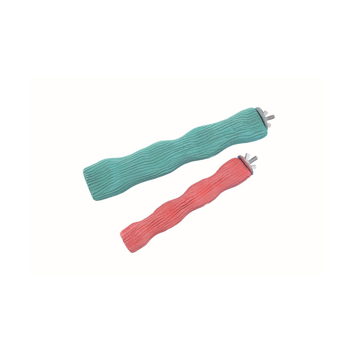 Sitzstange Mineral Stones grün 24 cm 320 g