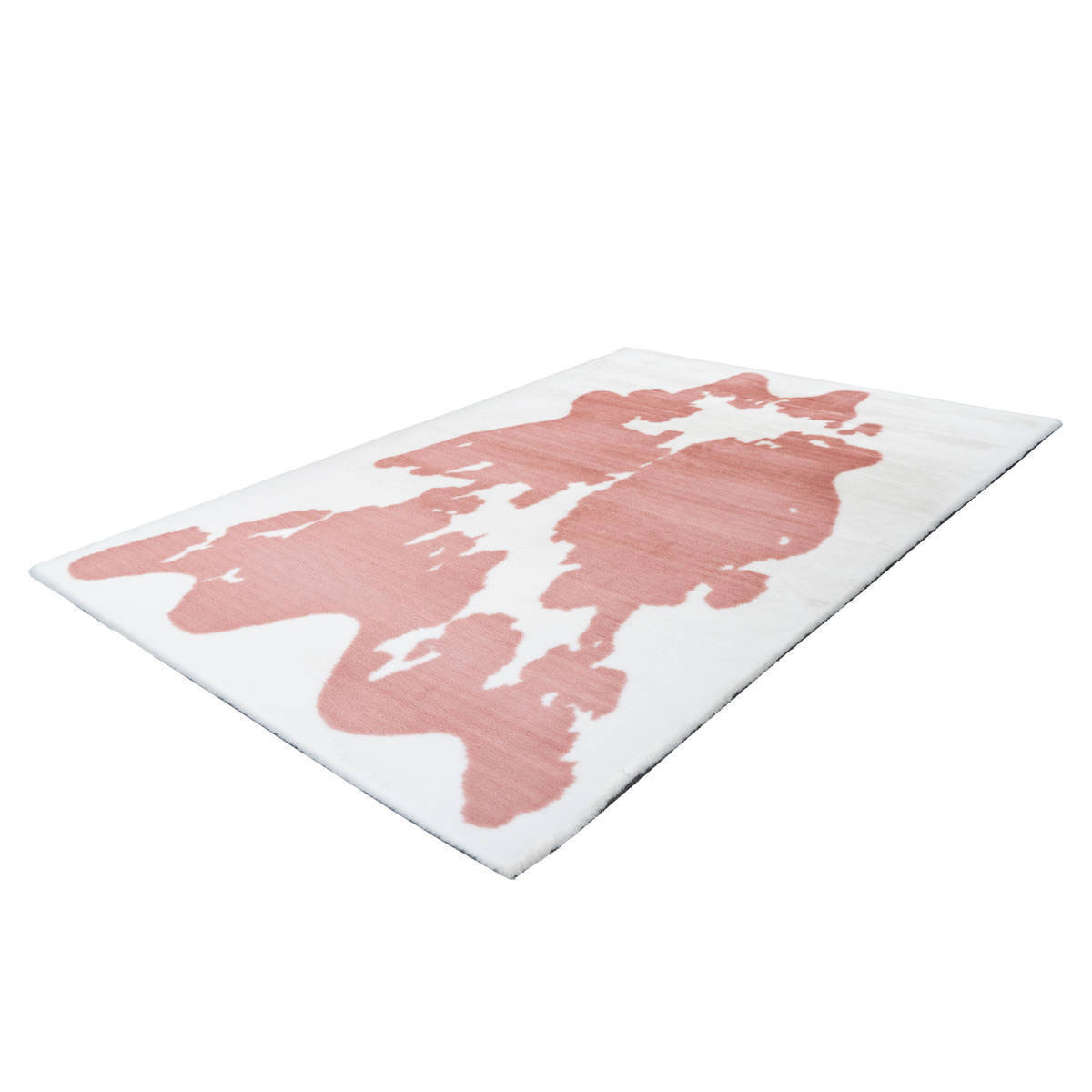 Hochflorteppich „Rabbit Animal 500“, rosa/weiß Bild 4