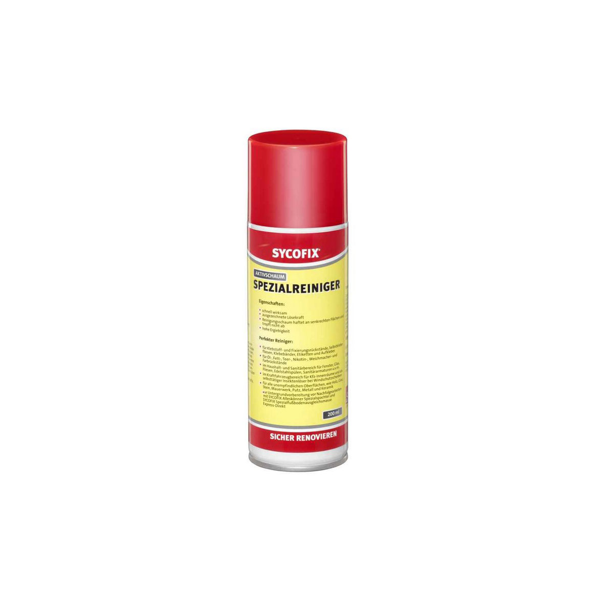 Sycofix Spezialreiniger Aktivschaum 200 ml
