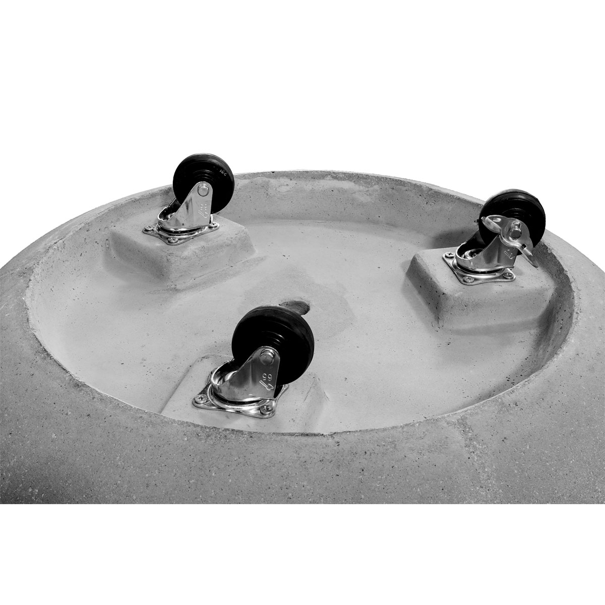 Haveson  Pflanztopf Rollo XL zementgrau Bild 4