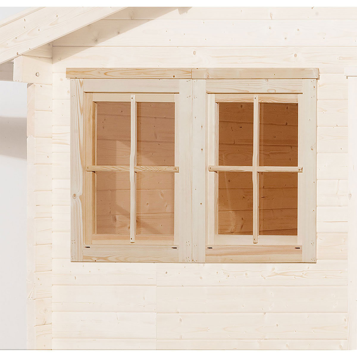 Doppelfenster für Gartenhaus „45 mm“