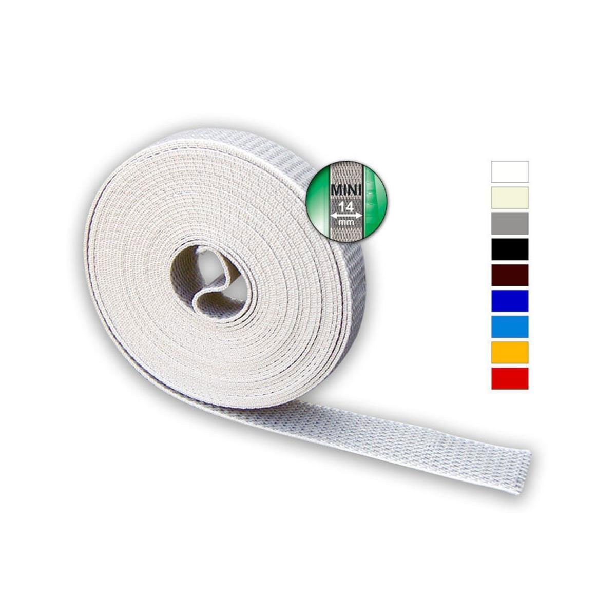 Schellenberg Gurtband Mini 14 mm / 6 m grau Bild 1