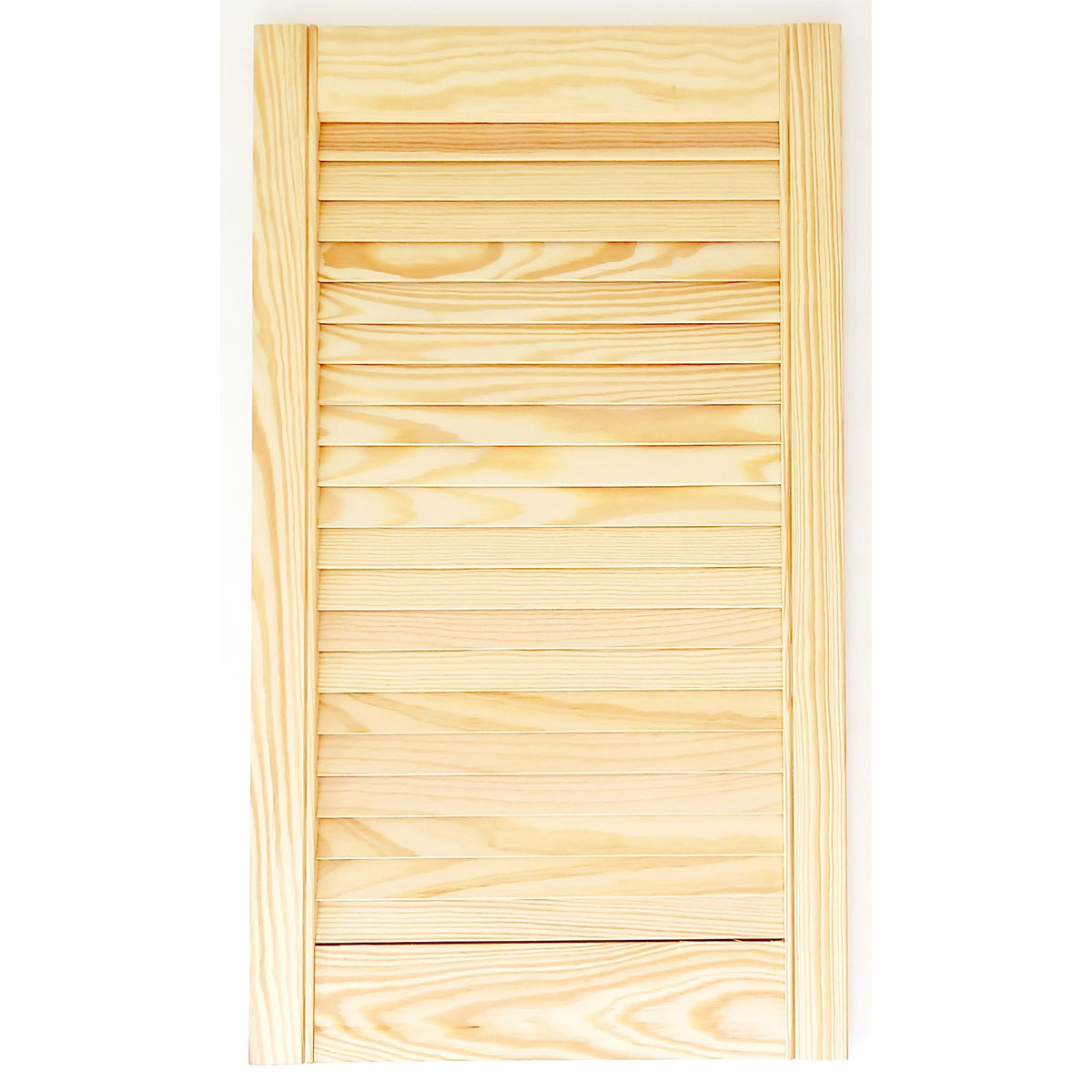 Lamellentür 69,0 x 49,4 x 2 cm Kiefer massiv Bild 2