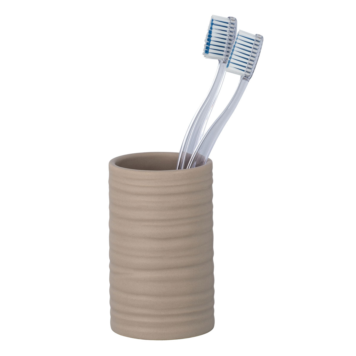Wenko Zahnputzbecher Mila sand