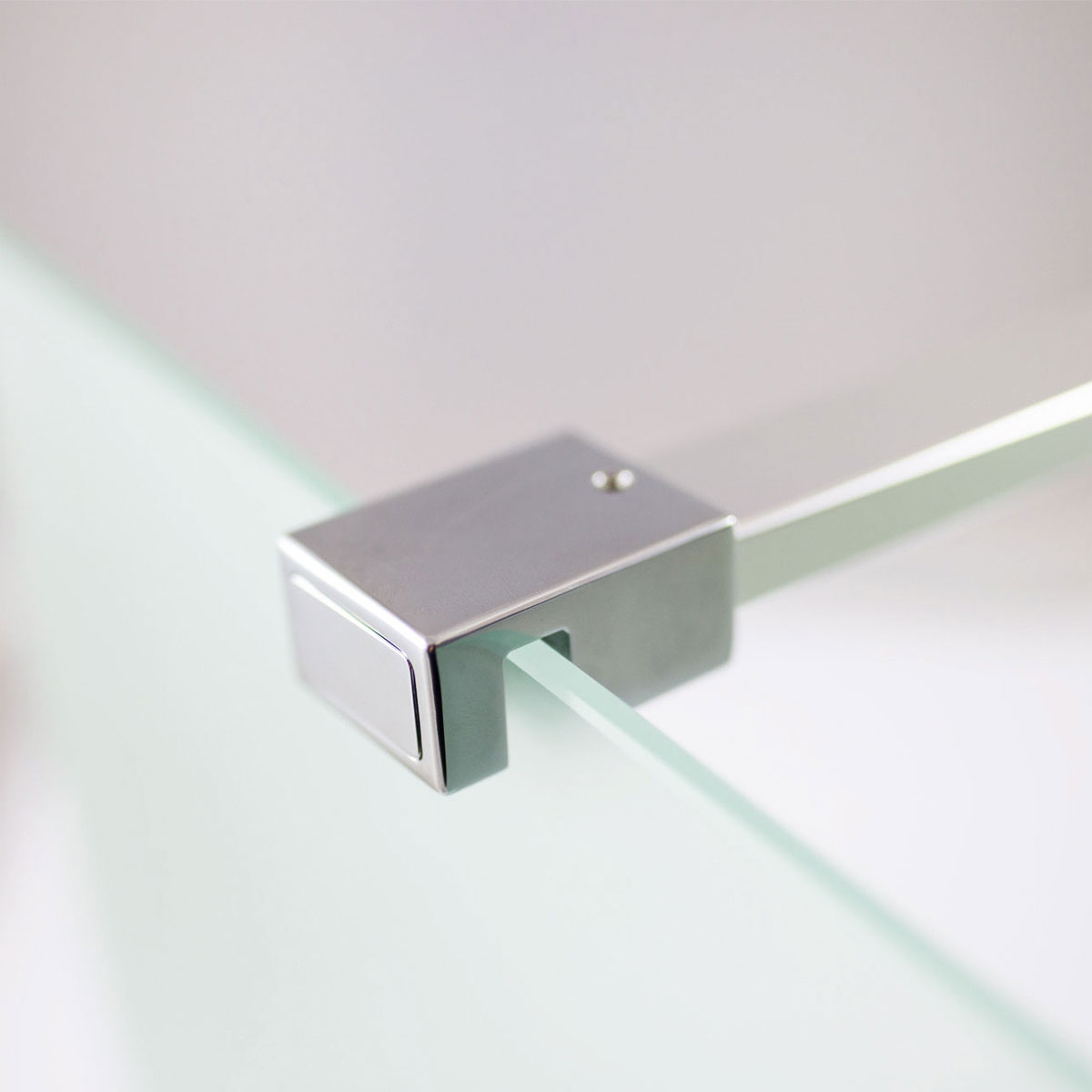 Breuer  Drehtür mit Festteil Panorama für Nische Anschlag links schwarz matt Bella C 800 mm Bild 4