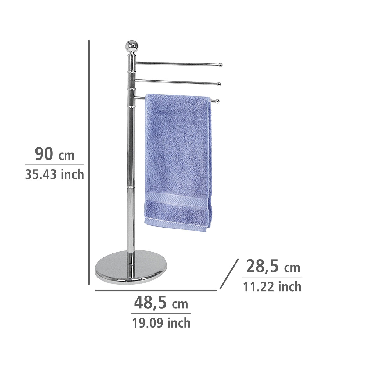 Wenko Exclusiv Handtuchständer chrom Bild 4