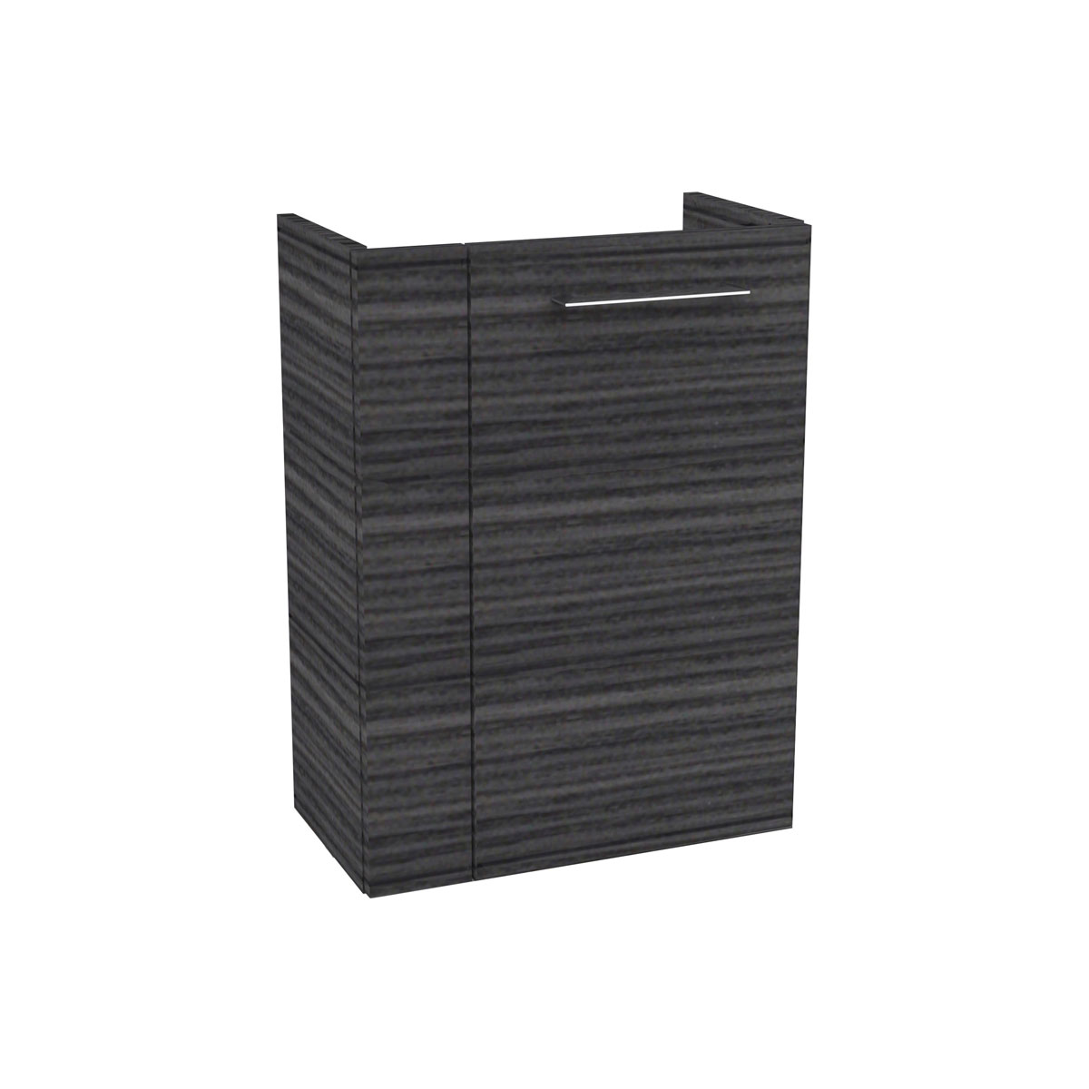 Fackelmann  Gäste-WC Waschtischunterschrank rechts SBC 440 x 600 x 243 mm DarkOak