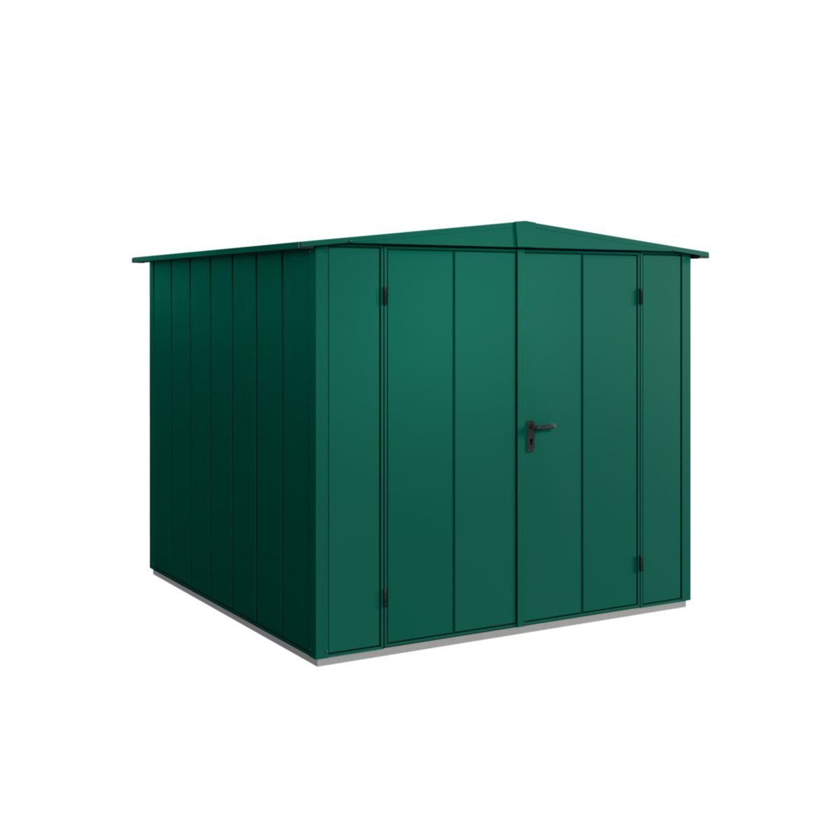 EcoStar  Gerätehaus Elegant-STyp 2RAL6005 2 flg Bild 1