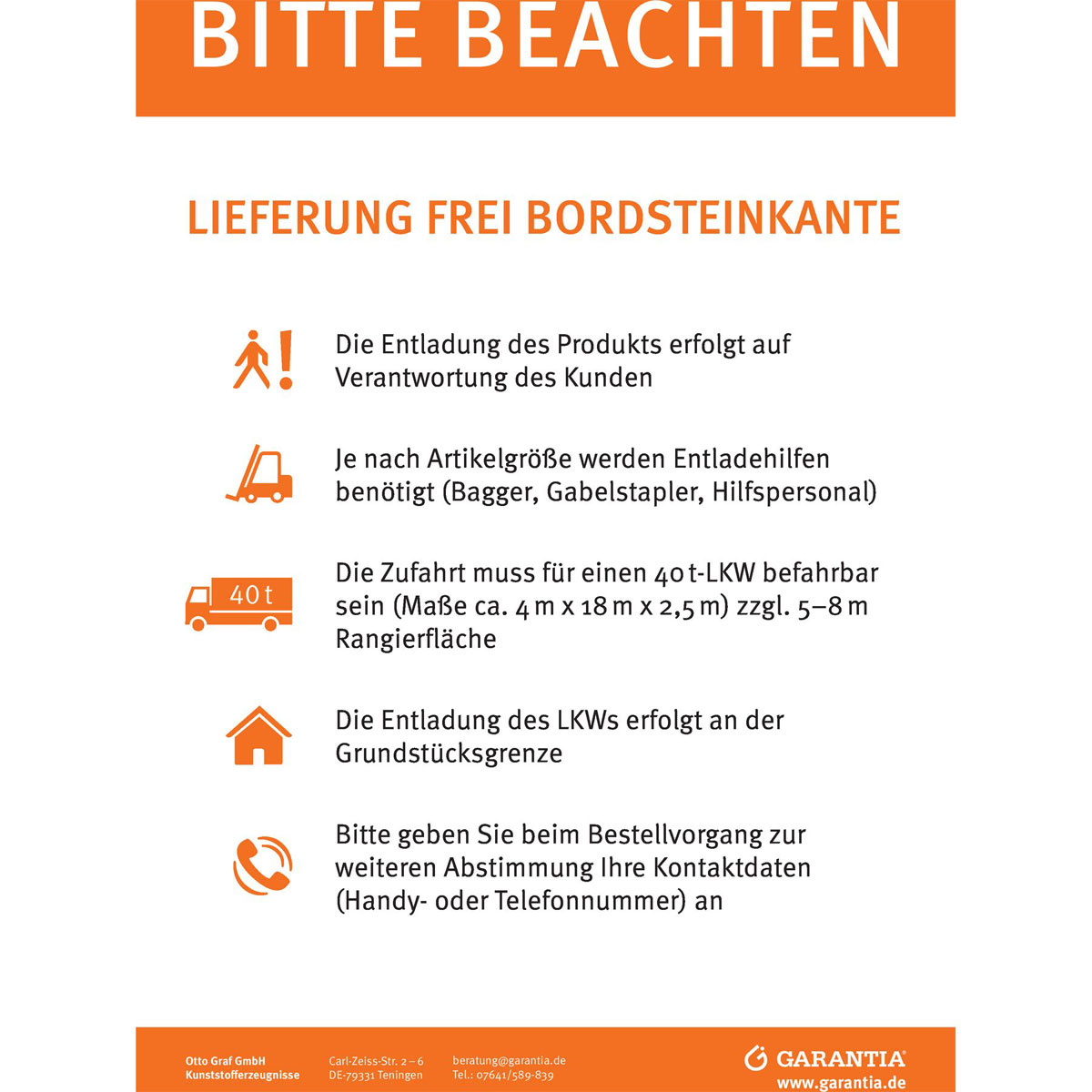 Garantia Wassertank Herkules 1600 L Bild 3