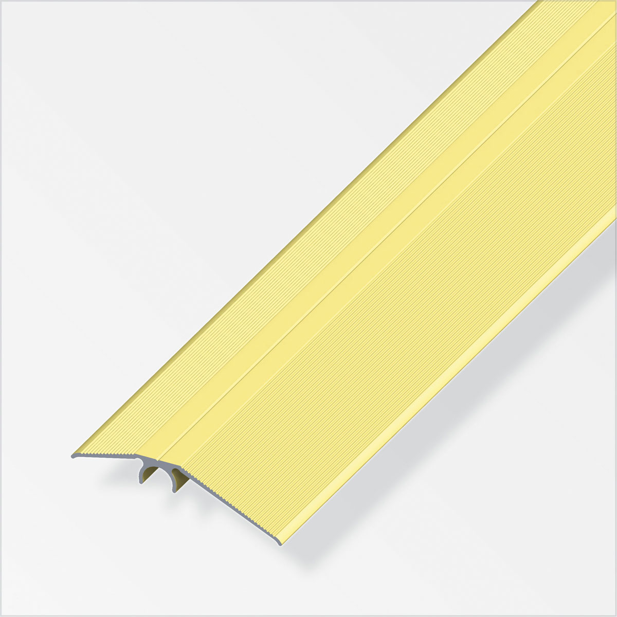 Alfer Niveauausgleichsprofil Clipstech 2m messing