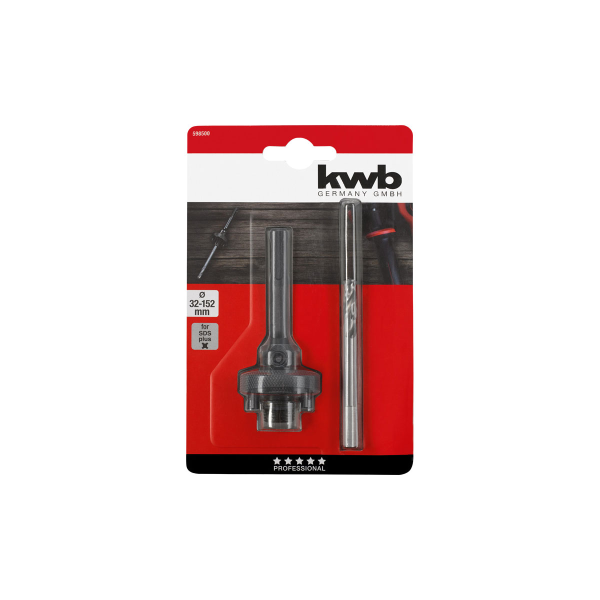 kwb  Aufnahmeschaft SDS Durchmesser 35-105 mm Bild 4