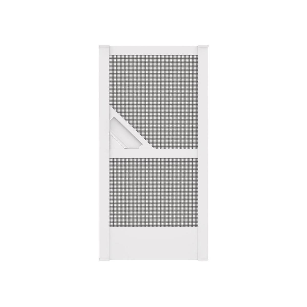 Alu-Fliegengitter Tür „proLine“, 100x215 cm, braun