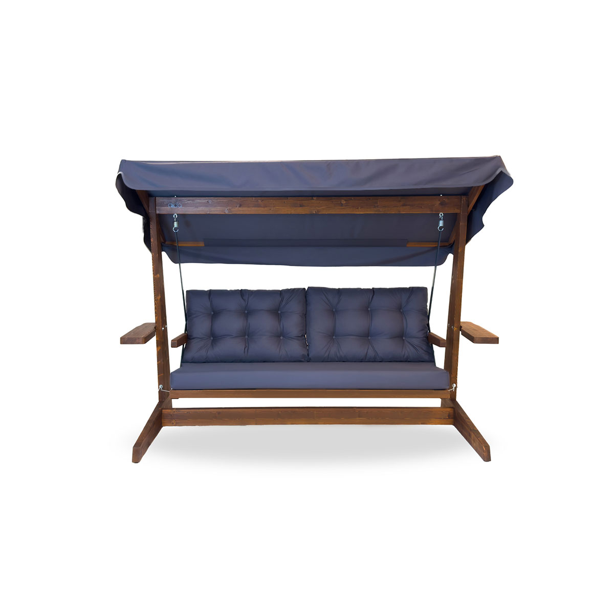 Westmann Hollywoodschaukel Viva 2400 115x237x175cm Anthrazit