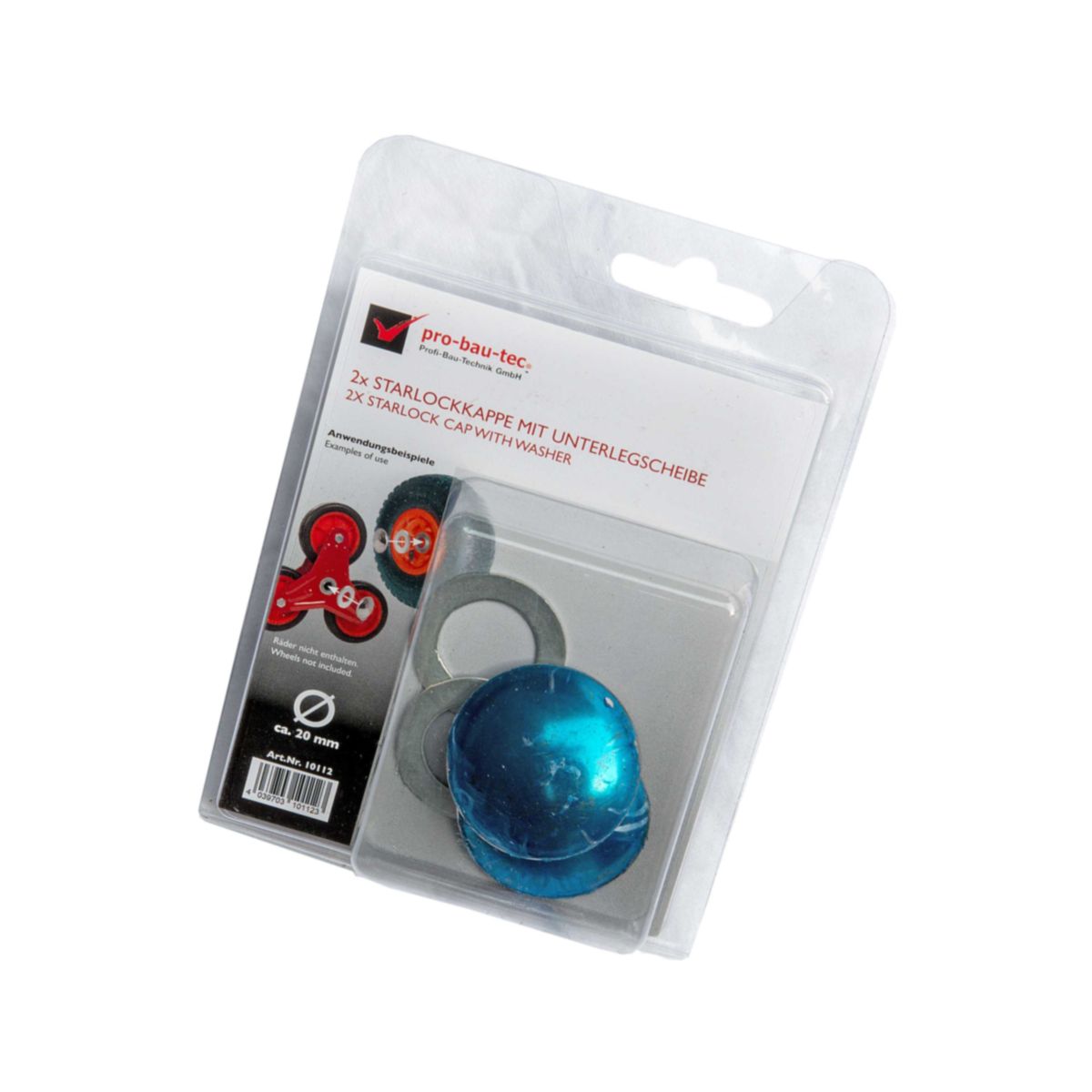 Sicherungskappen für Schubkarren Bild 2