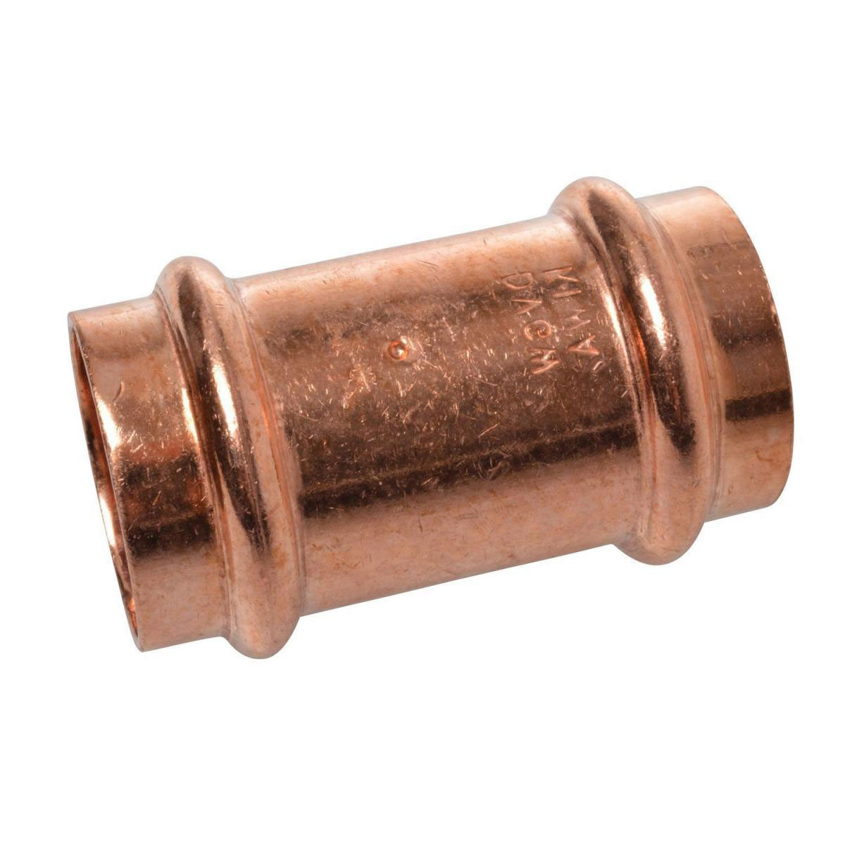 Kirchhoff Verbindungsstück Pressfitting für Kupfer 22 mm V-Kontur 1 St. Bild 1